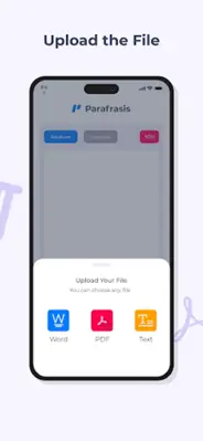 Paraphraser and Summarizer App android App screenshot 2